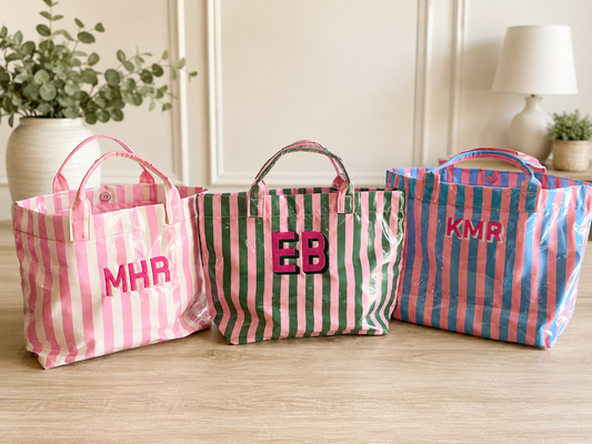 Personalized Tote Bag and Towel Set